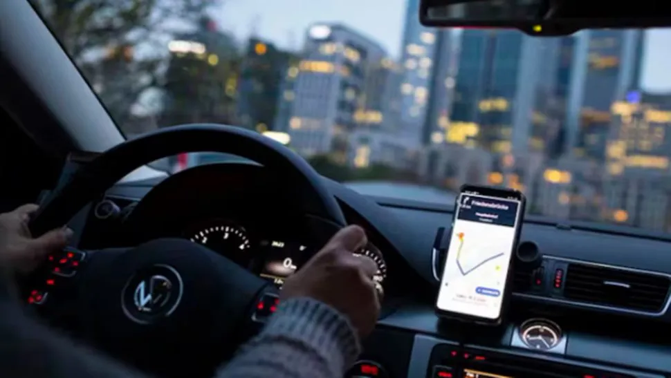 Uber aplicación de viaje