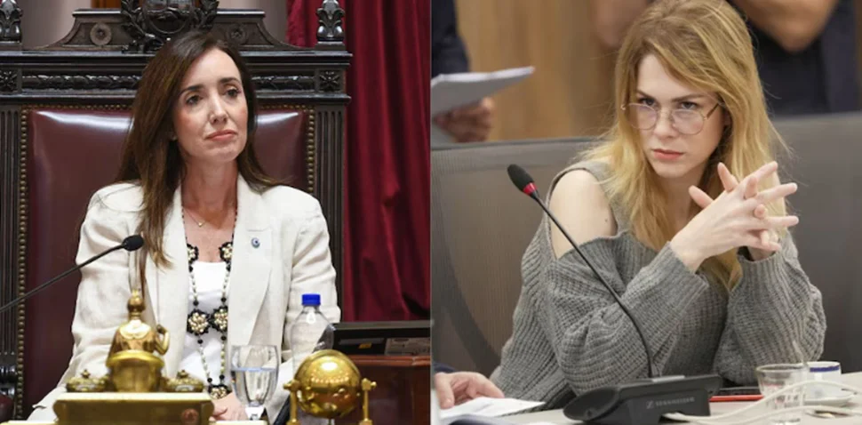 Victoria Villarruel y Lila Lemoine