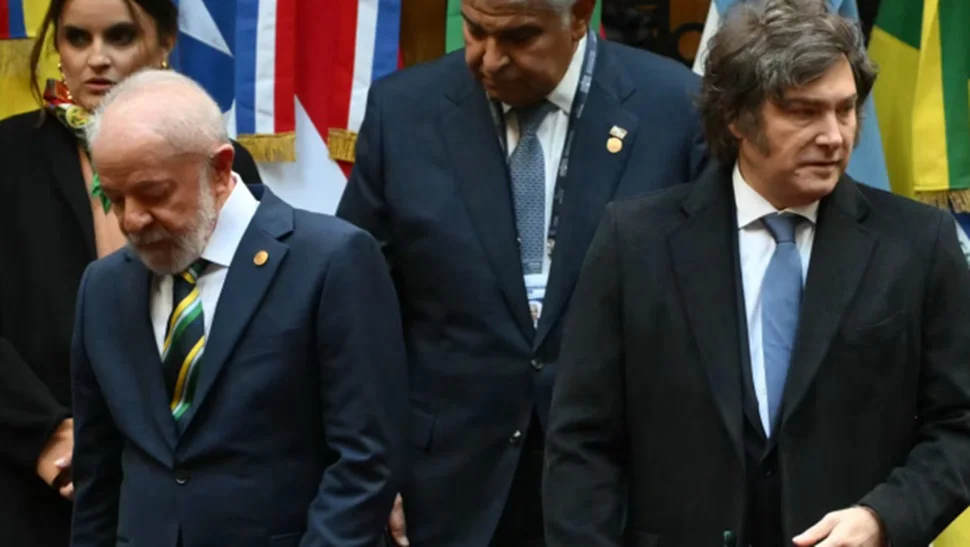 Lula Da Silva y Javier Milei