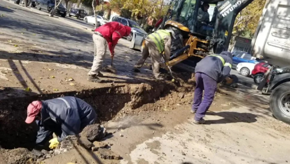 OSSE caño roto arreglo