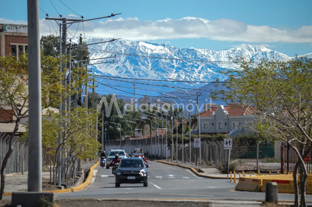 Nieve nevada cordillera
