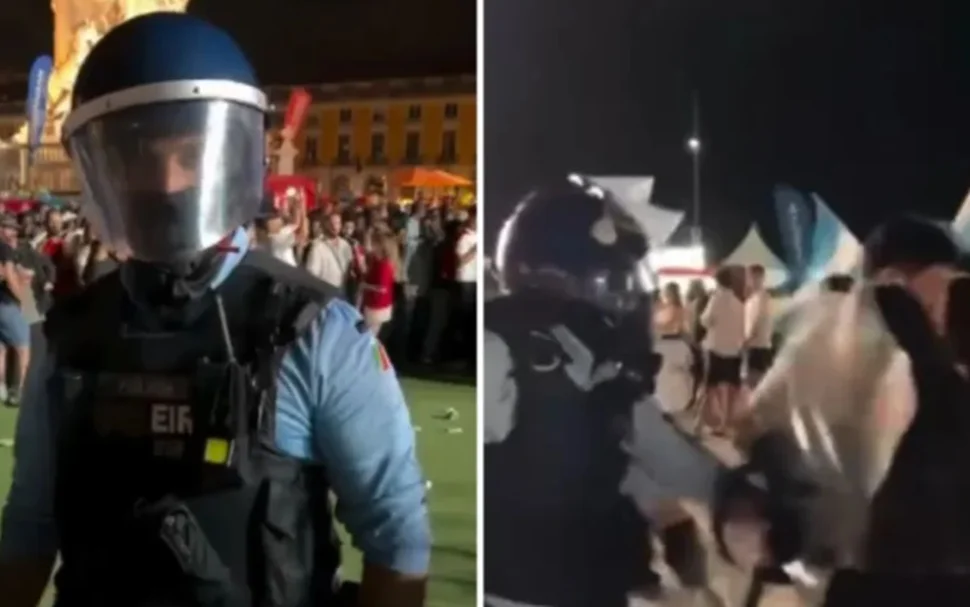 Agresión policial Portugal
