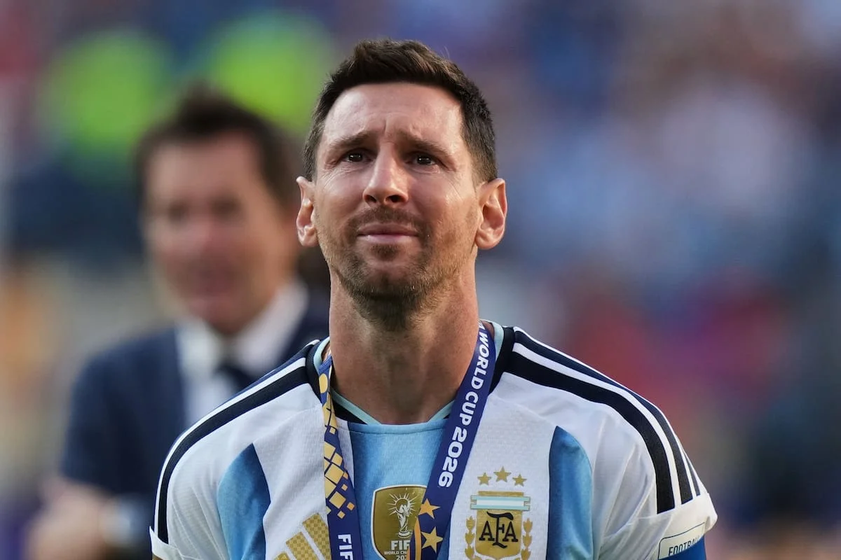 Messi llorando 2026