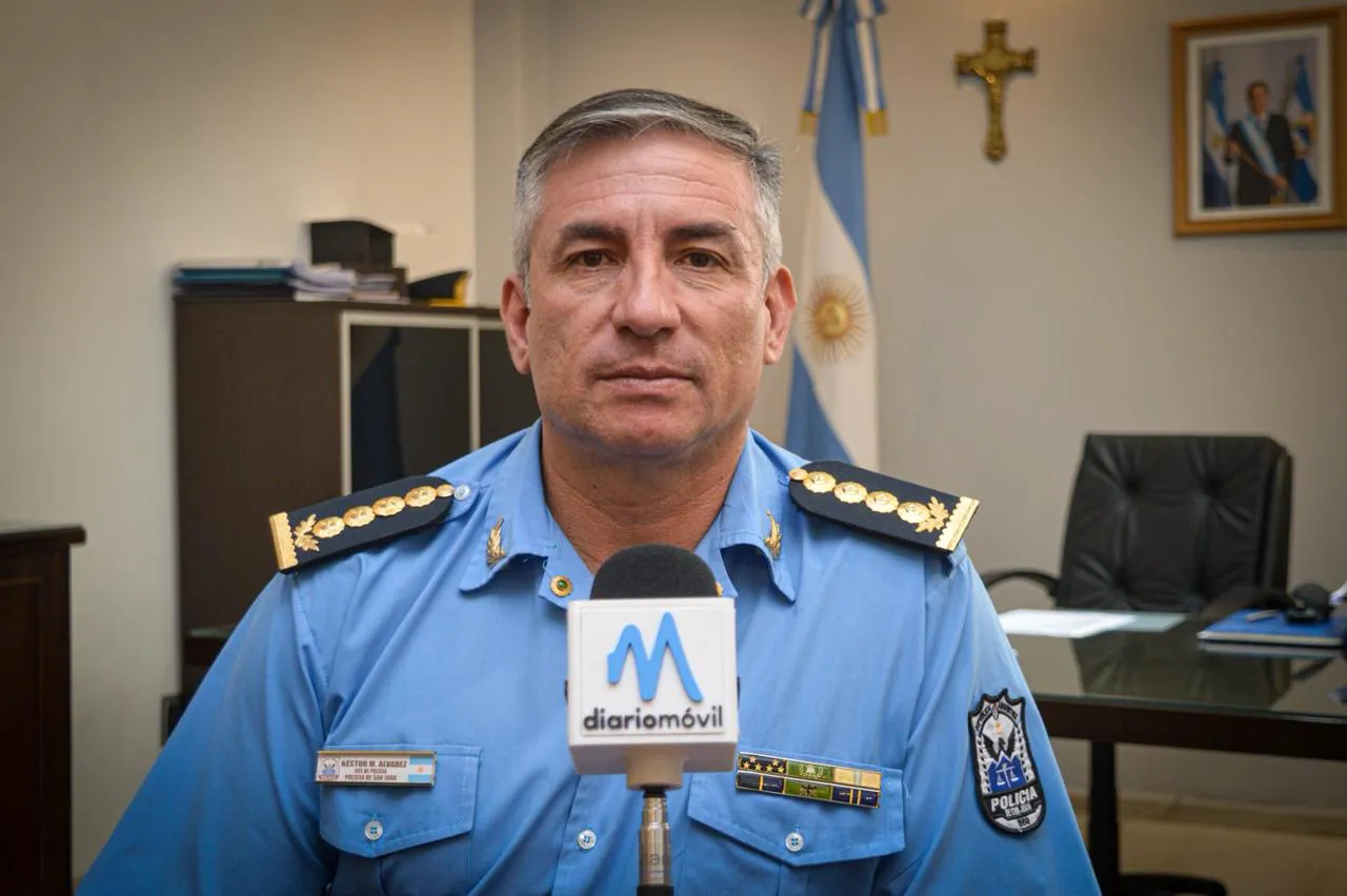 Jefe de la policia de San Juan Nestor Alvarez