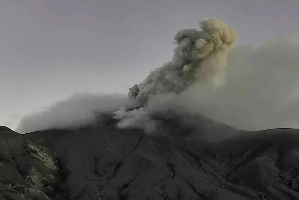 Volcán Puracé Colombia